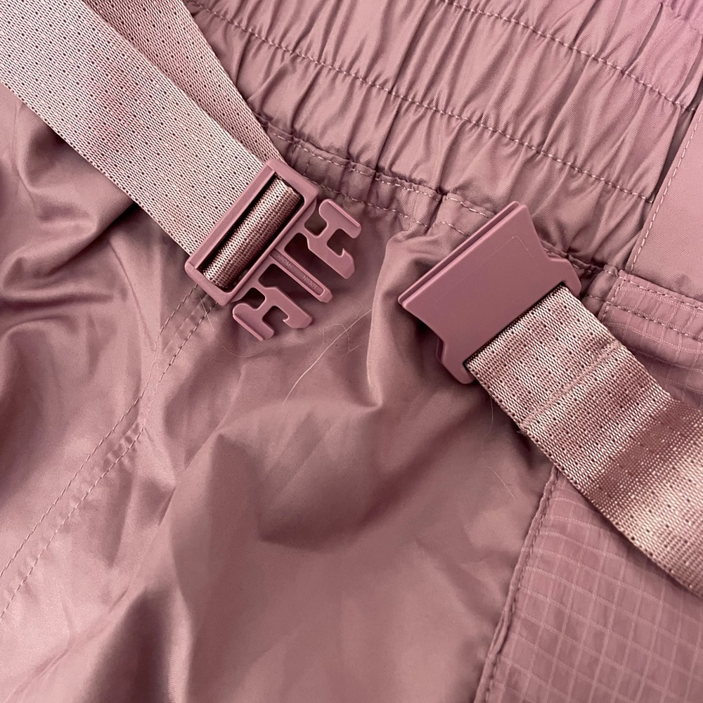 Nike Woven Purple Cargo Pants with Belt: Limited Edition